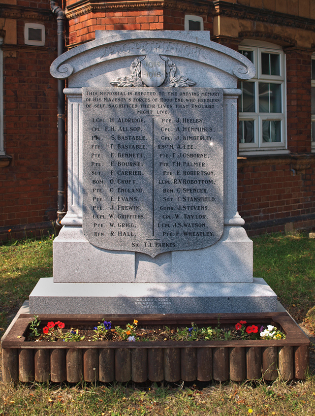 rood end memorial 2015